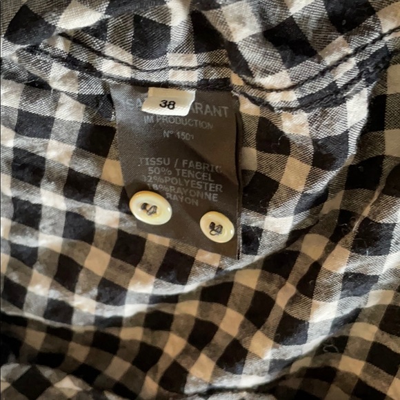 Isabel marant Buffalo plaid gingham shirt - Picture 5 of 10